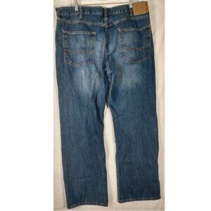 American Eagle Classic Bootcut Jeans Mens 42x32 Denim Dark Blue Wash Cotton